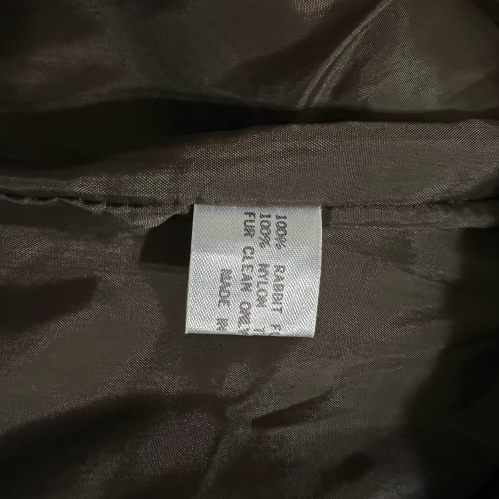 100% Rabbit Fur Jacket - Picture 4 of 8